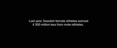 a black background with a white text that reads last year, swedish fanatic athletes