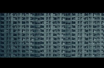 a very tall building with lots of windows
