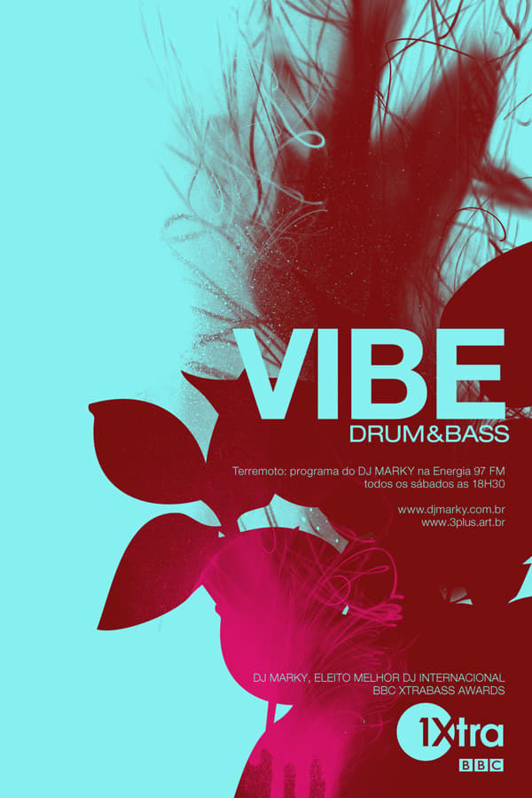 a poster for vibe drum and bass