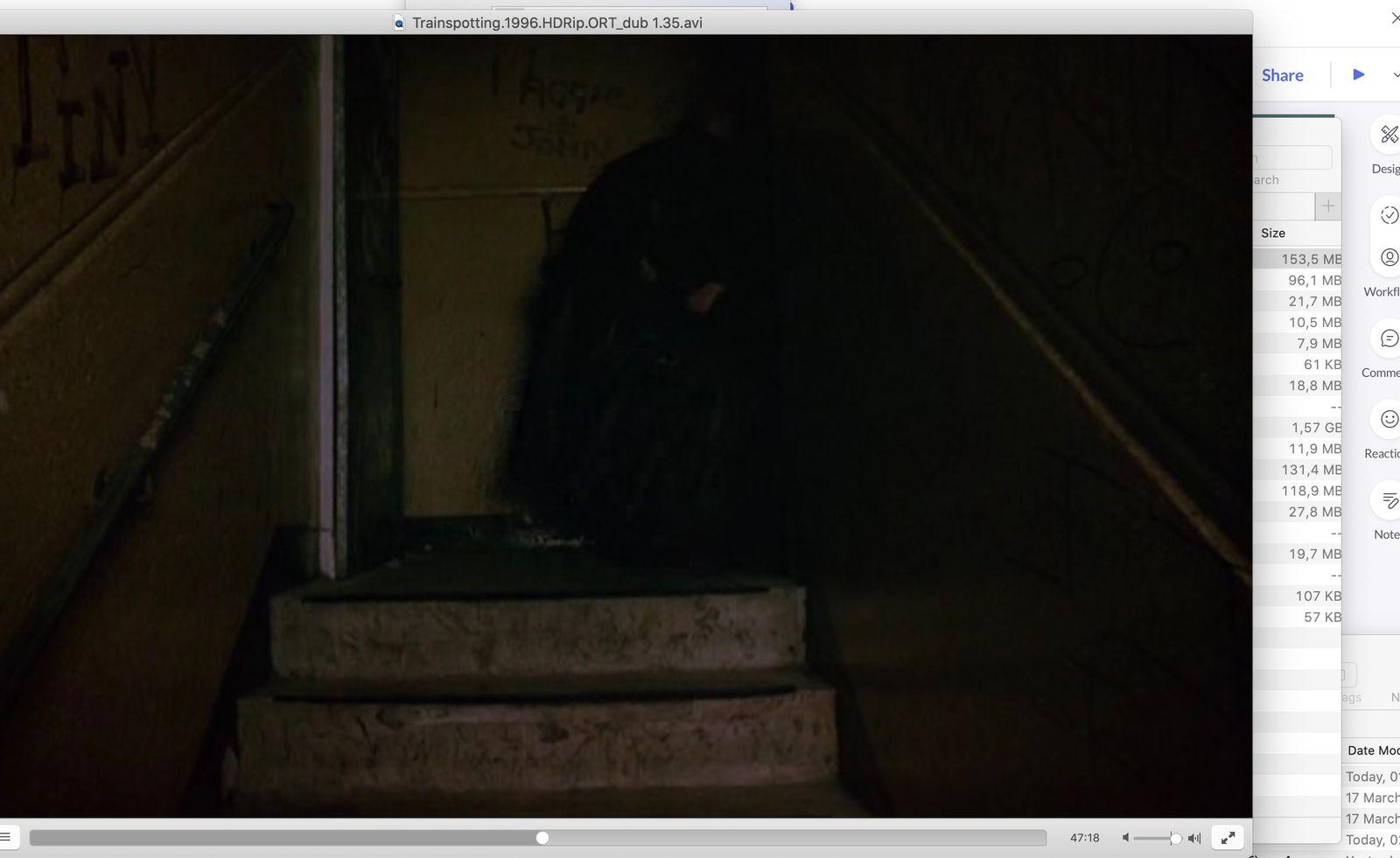 a blurry image of a person walking up a flight of stairs