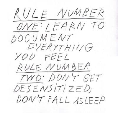 a piece of paper with writing on it