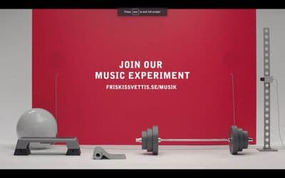 an advertisement for a gym equipment store