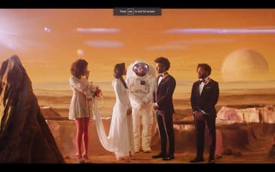 a group of people standing next to each other