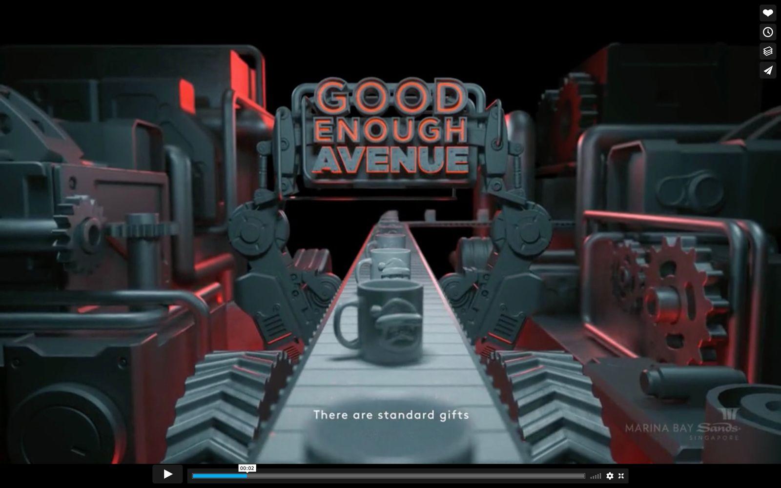 a screen shot of a video game called good enough avenue