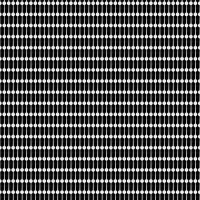 a black and white background with circles