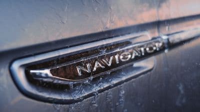 a close up of a door handle on a car