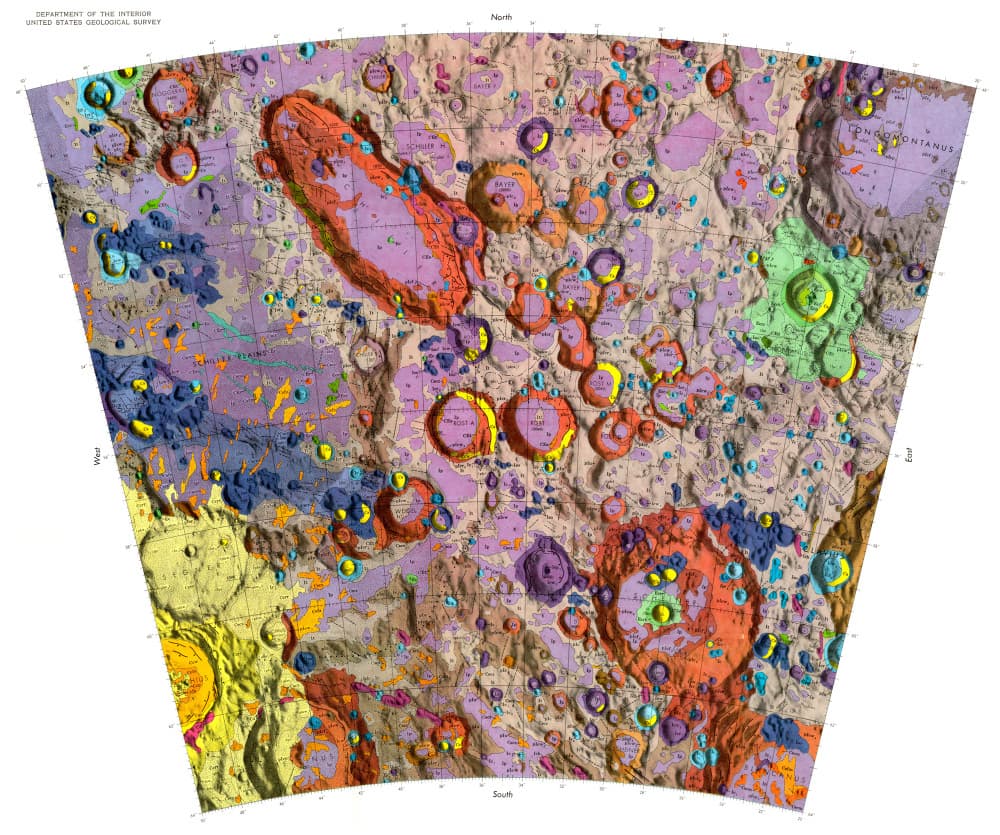 an image of a map with different colors and shapes