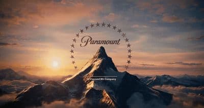a picture of a mountain with the word paramount on it