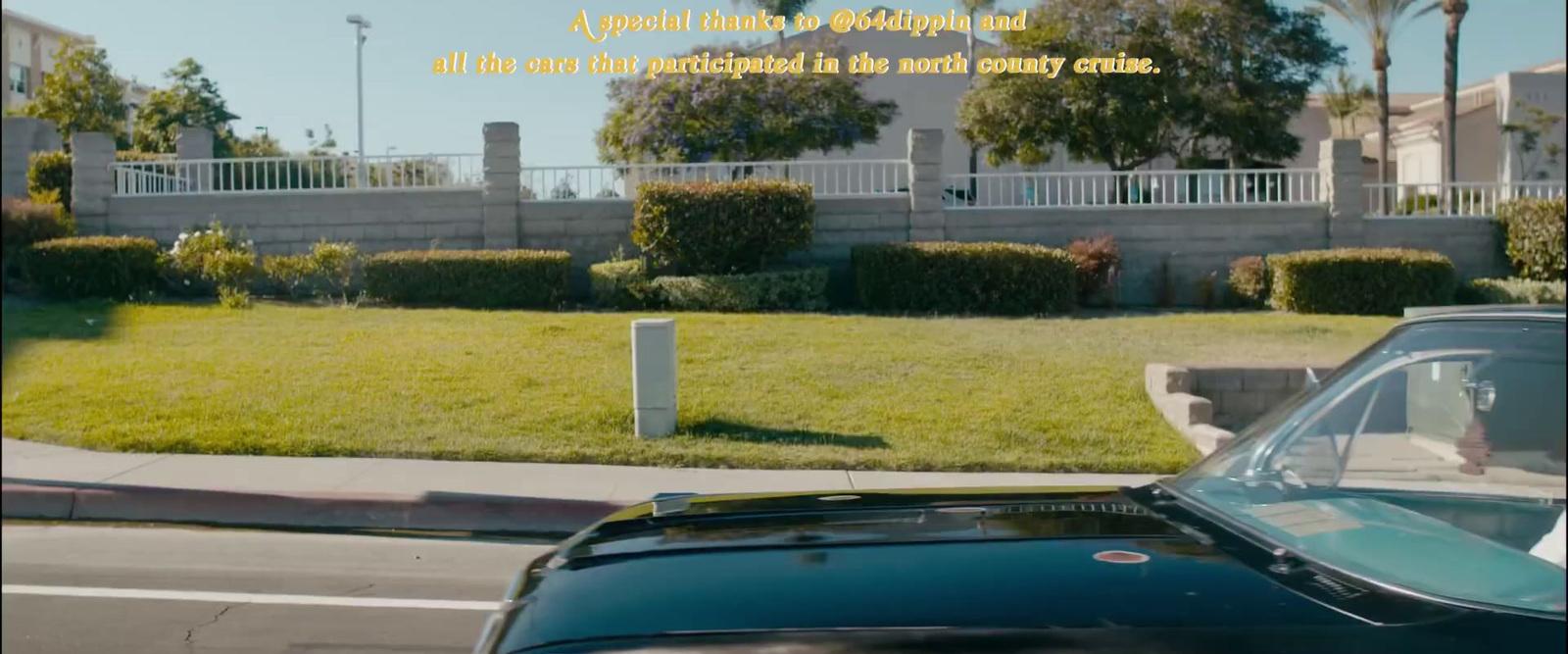 a car parked on the side of the road