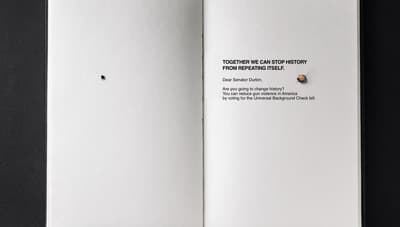 an open book with a picture of a bug on it