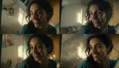 a collage of a woman making a funny face