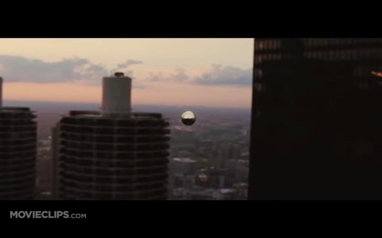 a view of a city from a high rise