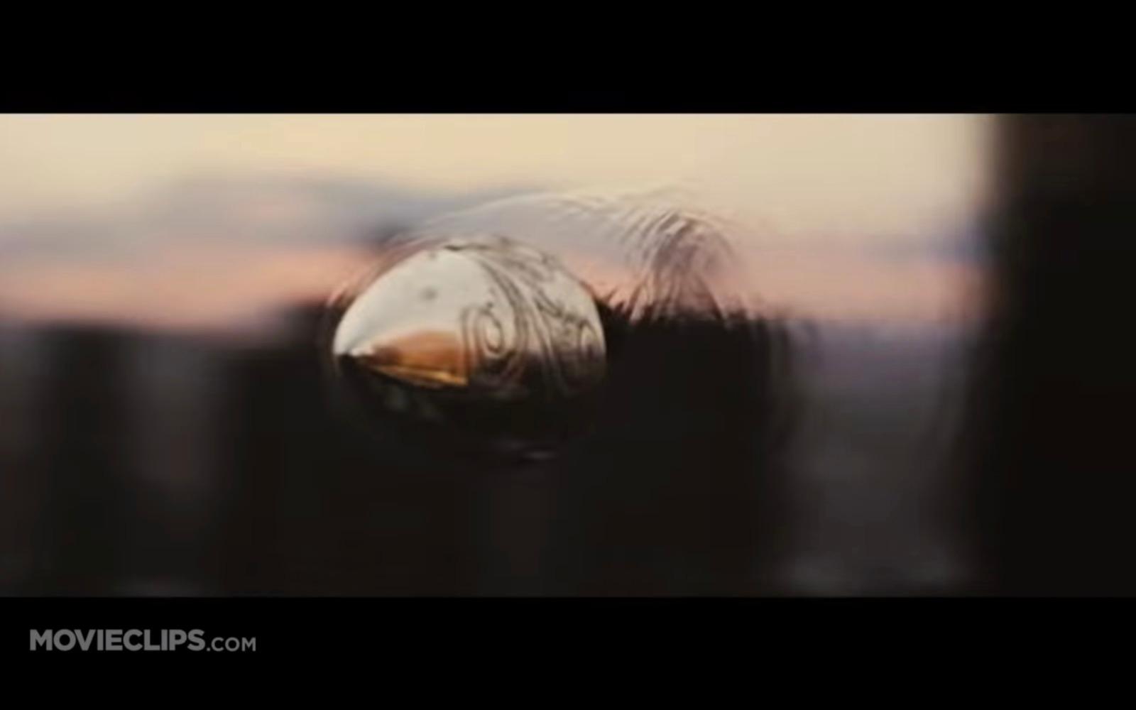 a blurry image of a reflection in a window