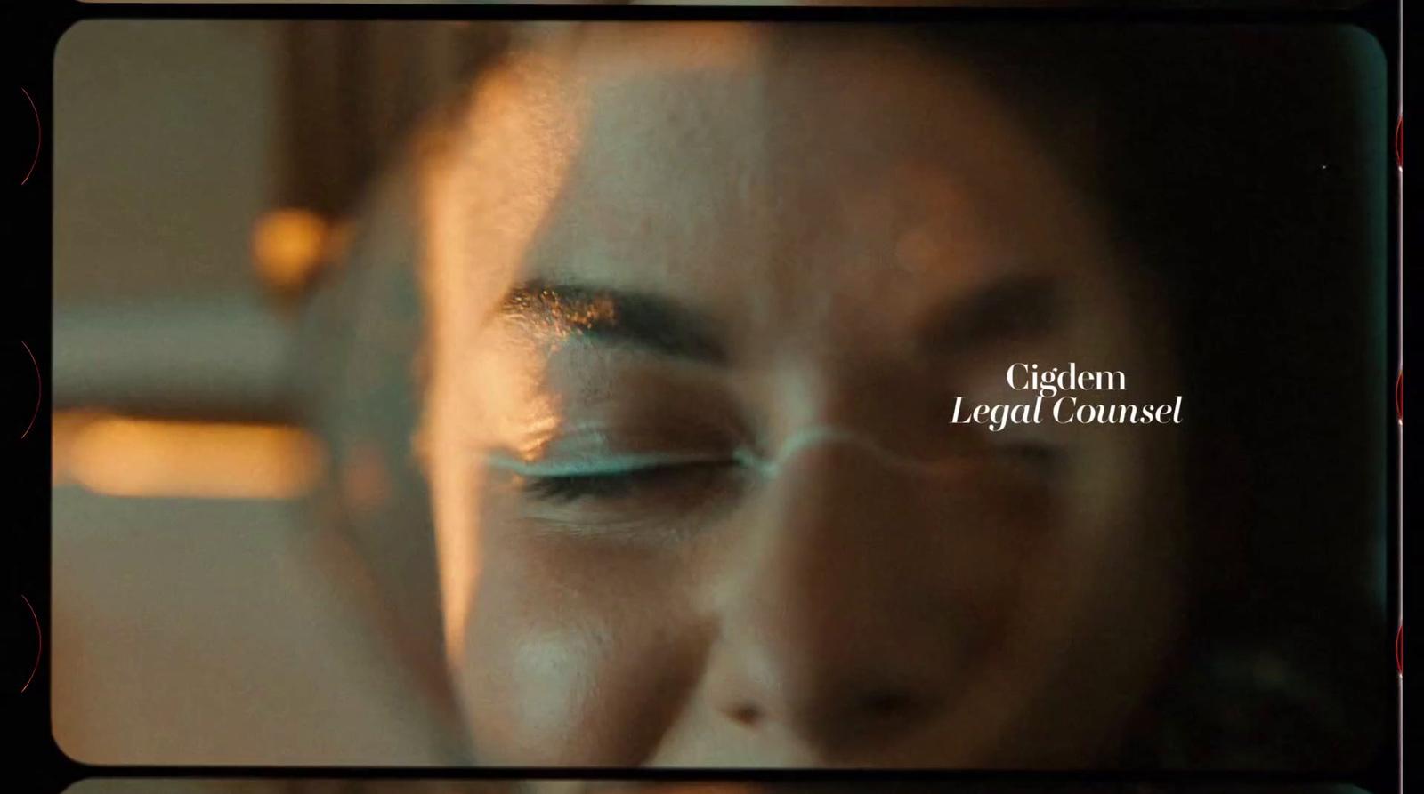 a close up of a woman's face with her eyes closed