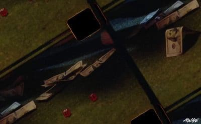 a bunch of papers are laying on the ground