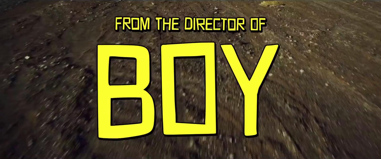 a picture of a dirt field with the words boy on it