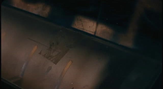 a close up of a metal object with a blurry background