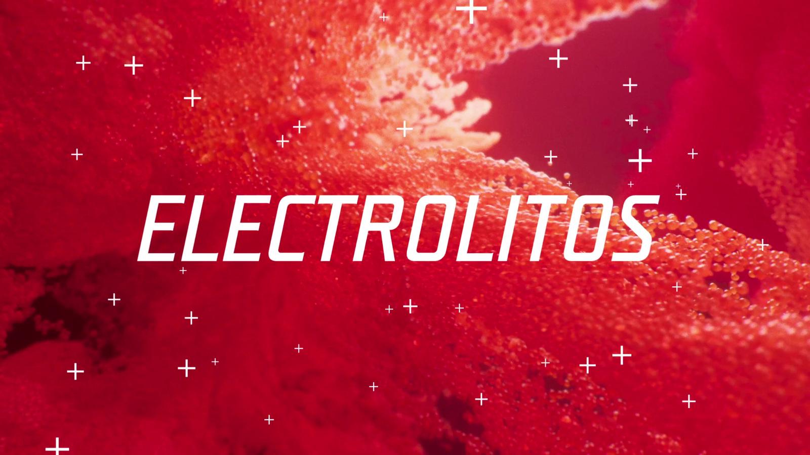 a close up of the word electronics on a red background