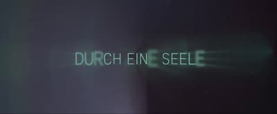 a blurry photo of the words durchein seel