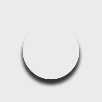 a circular object with a white background