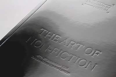 a close up of a book on a table