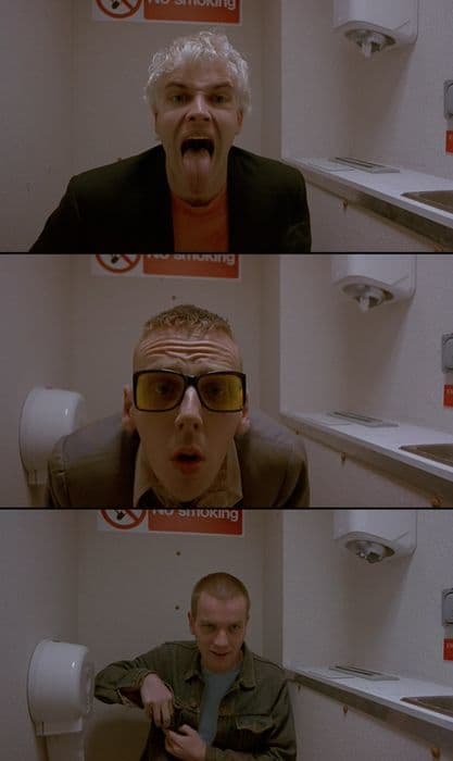 a man with a surprised look on his face