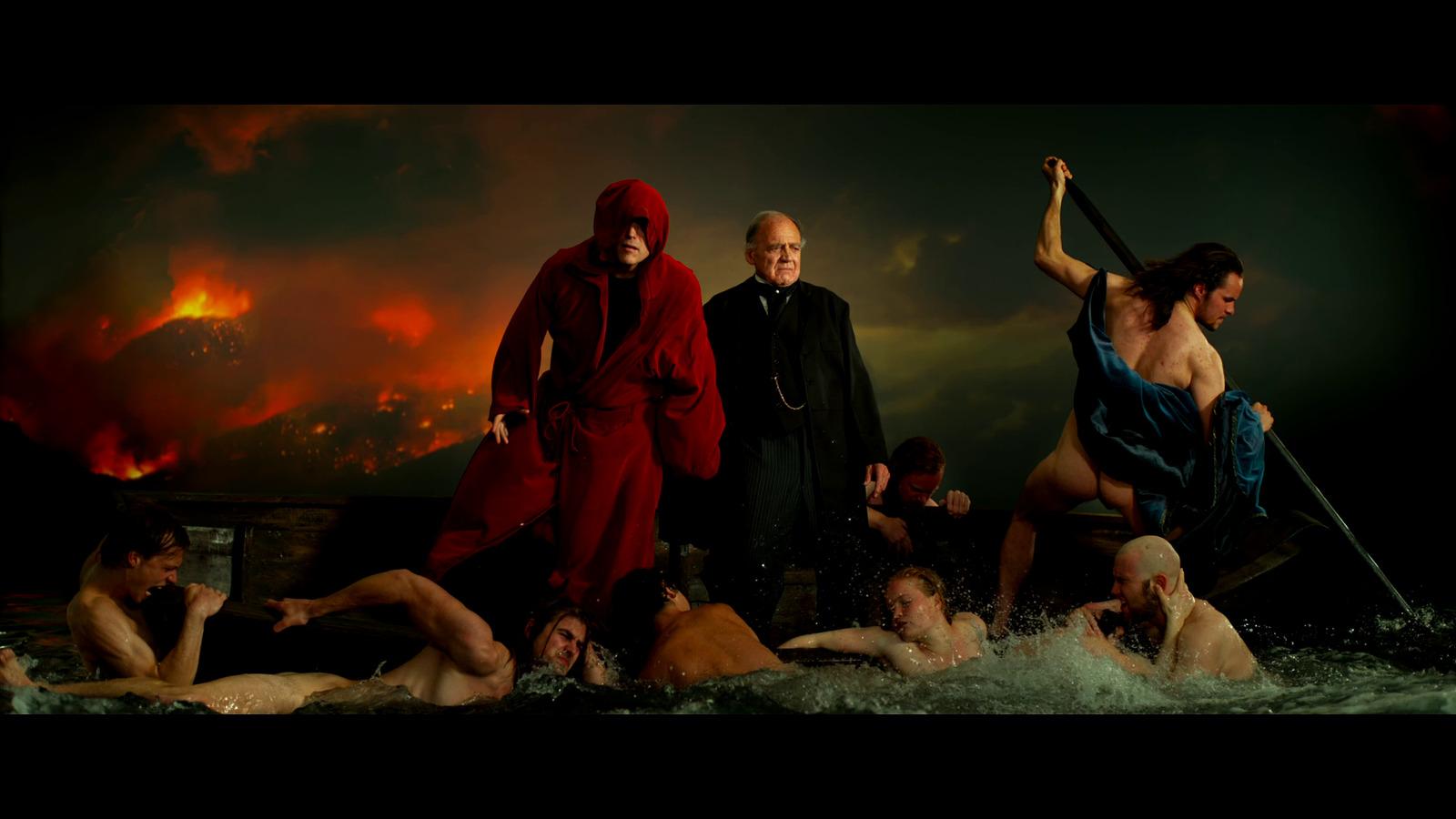 a group of people in a body of water