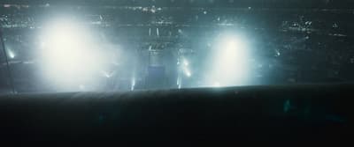 a group of lights that are on a stage
