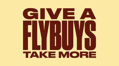 a poster with the words give a flybys take more