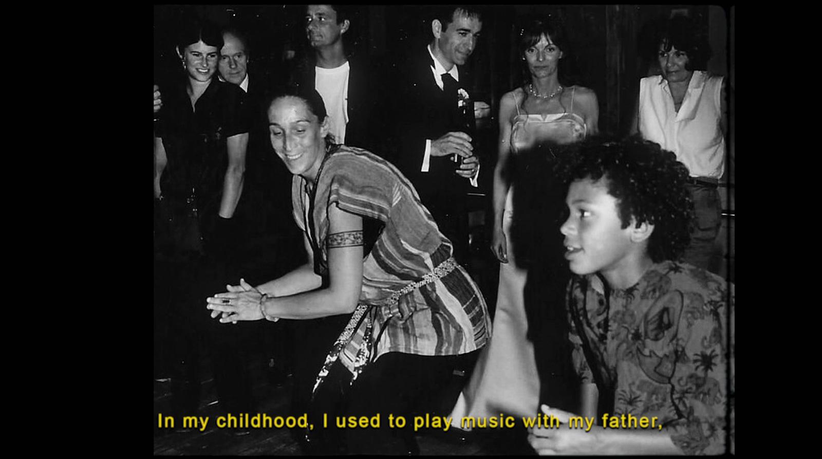 a black and white photo of a group of people