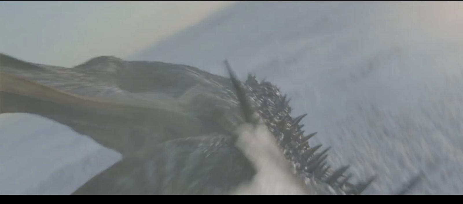 a close up of a dragon with spikes on its head