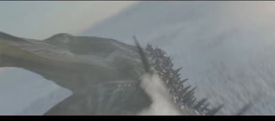 a close up of a dragon with spikes on its head
