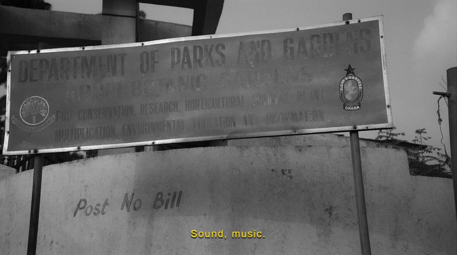 a sign that is on the side of a building