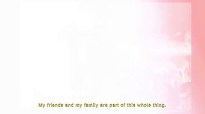 a picture of a pink and white background with a quote