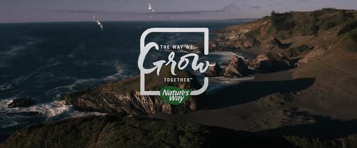 a picture of the ocean with the words grow on it