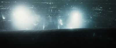 a group of lights that are on a stage