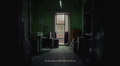a room with a door and a window in it