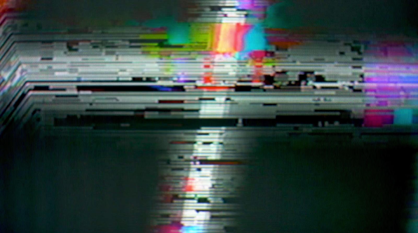a blurry image of a cross in the middle of a picture