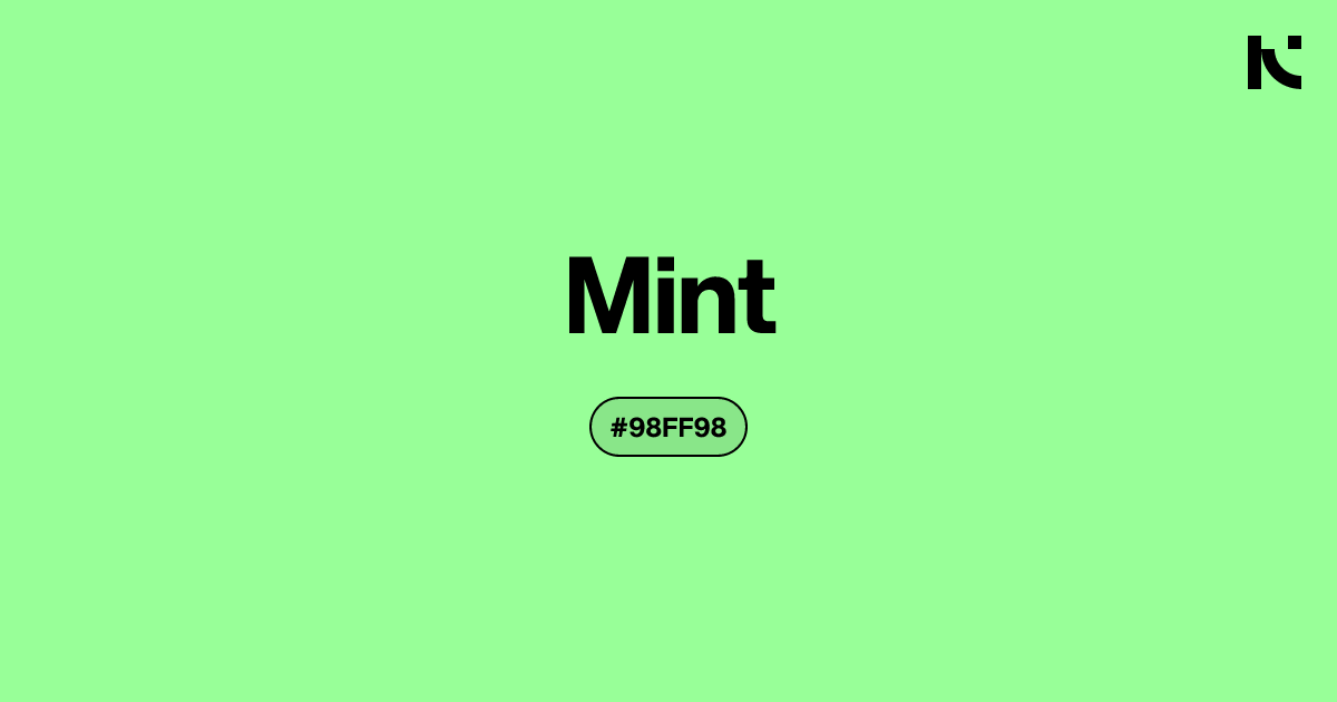 Mint | color meaning, hex code, palettes, images